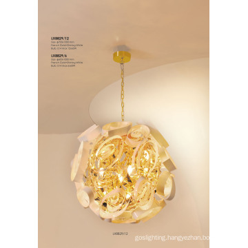 Fancy Golden E14 Bulb Pendant Lighting for Home Project